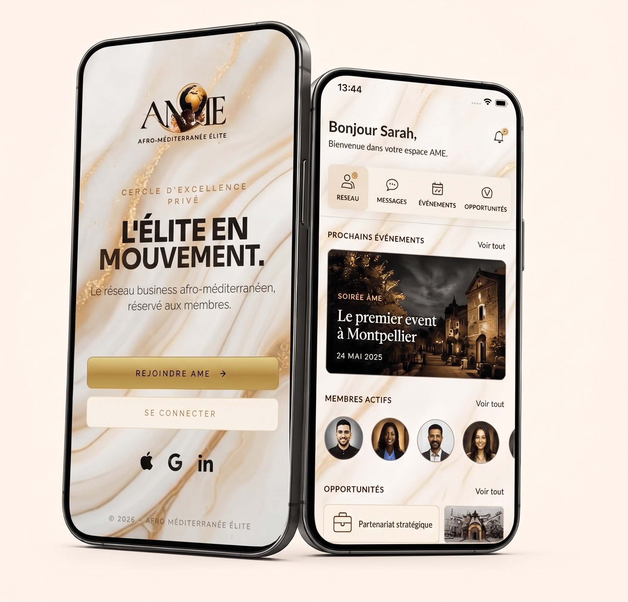 AME — réseau business privé