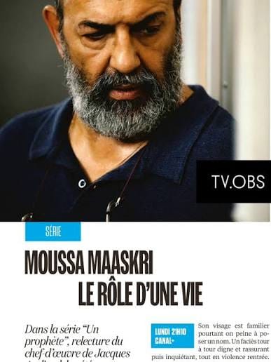 Moussa Maaskri dans Un Prophète